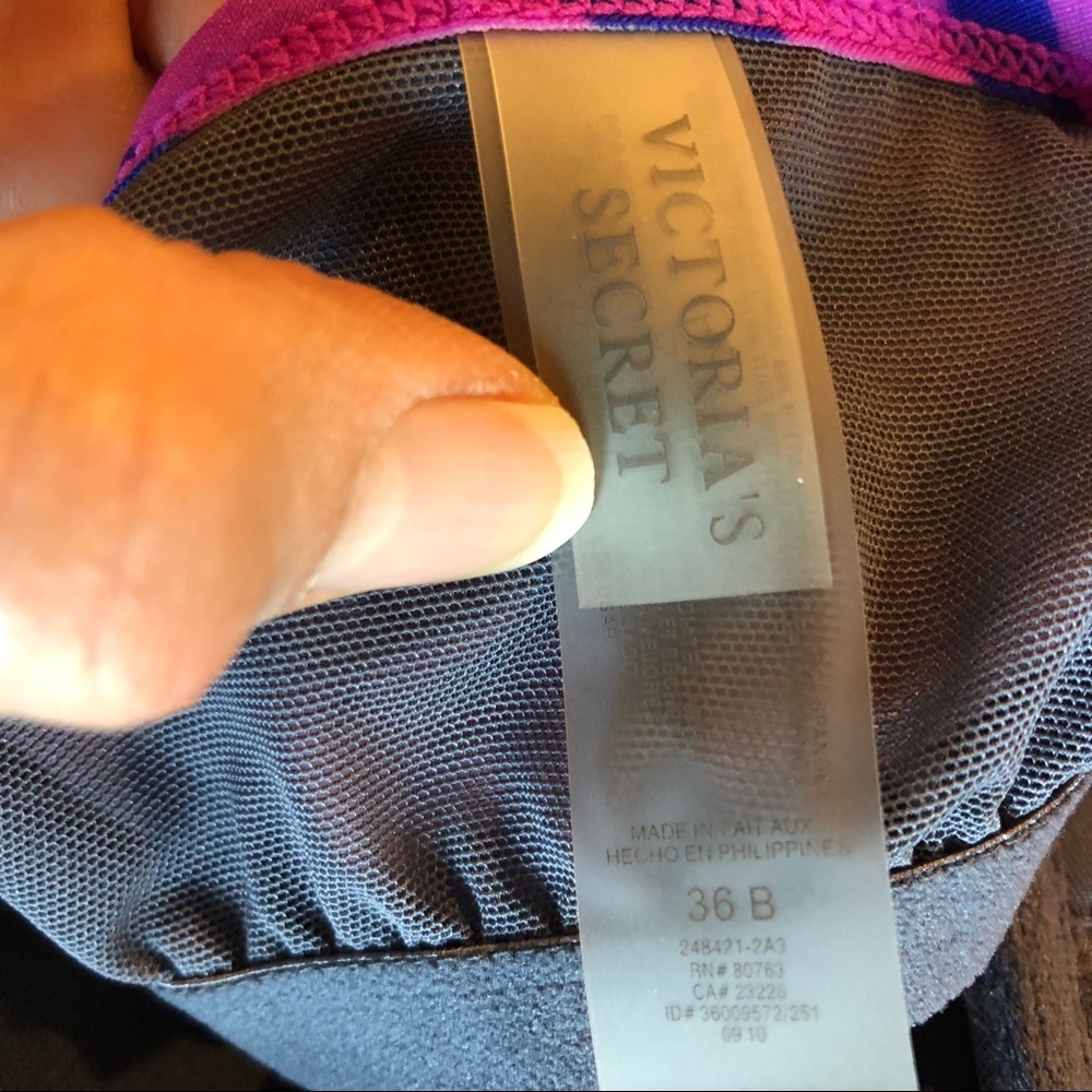 Victoria’s Secret Purple Tankini Bathing Swim Top - Picture 8 of 8